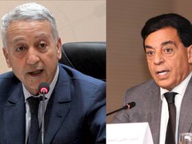 Ex-maire de Casablanca, Mohamed Sajid (à gauche) est désormais aussi l'ex-secrétaire général de l'Union constitutionnelle. Son successeur, Mohamed Joudar, a été élu au cours du sixième congrès du parti, à Rabat, le 1er octobre 2022.