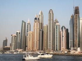 La marina de Dubaï.