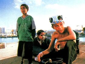 Un extrait de l'ancienne affiche du film «Ali Zaoua, prince de la rue».