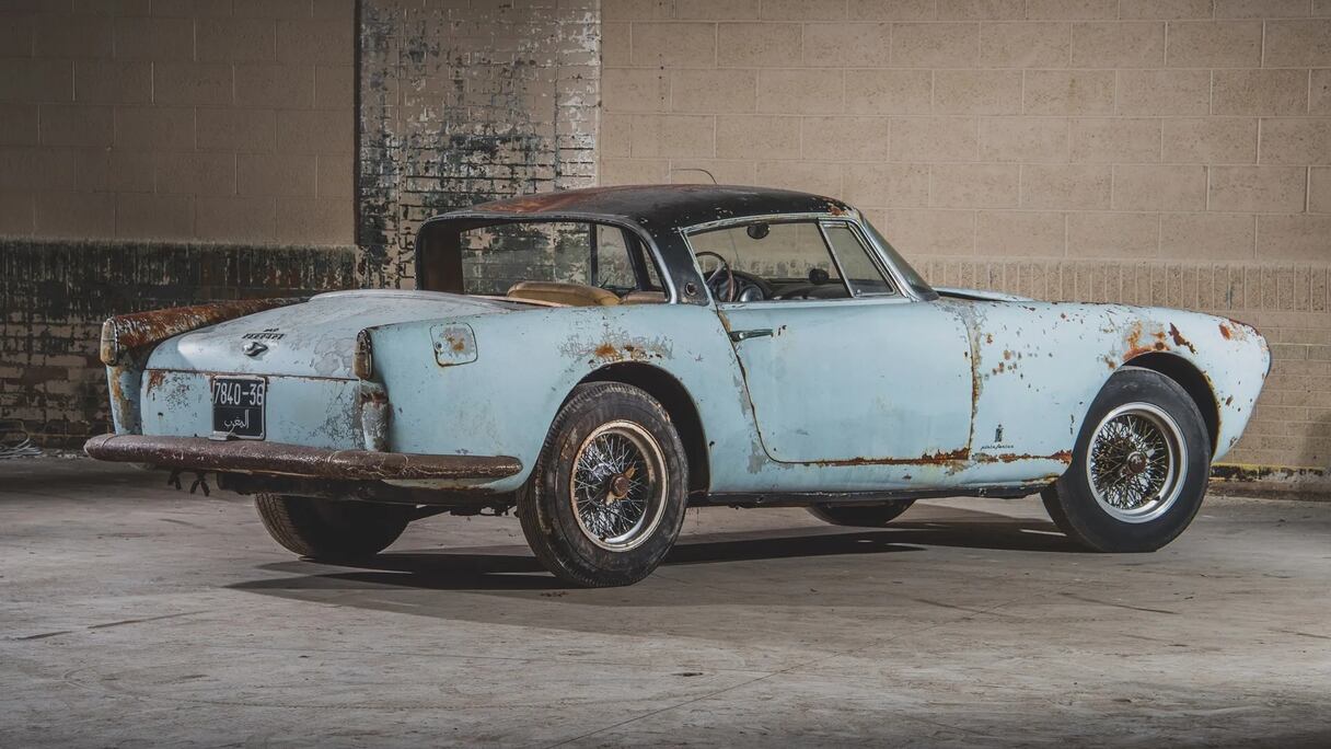 Ferrari GT250 Coupé spéciale de 1956 par Pinin Farina, ayant appartenu au Roi Mohammed V.