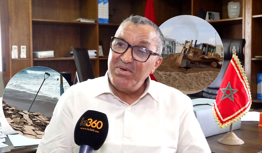 تقدّم مياه البحر على شاطئ المهدية يثير قلق الساكنة
