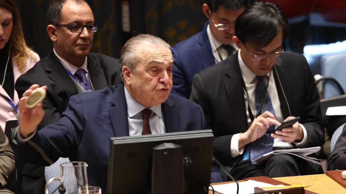 Amar Bendjama, représentant de l'Algérie à l'ONU-New York.