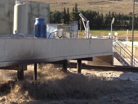 La Station d’épuration des eaux usées de Fès.