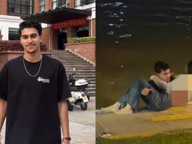 Le 6 avril, Ayoub Fadil a sauvé une femme de la noyade, dans la ville de Hangzhou, située dans la province du Zejiang, en Chine.