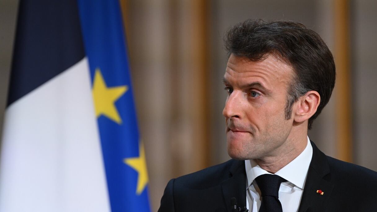 Emmanuel Macron, président de la république française