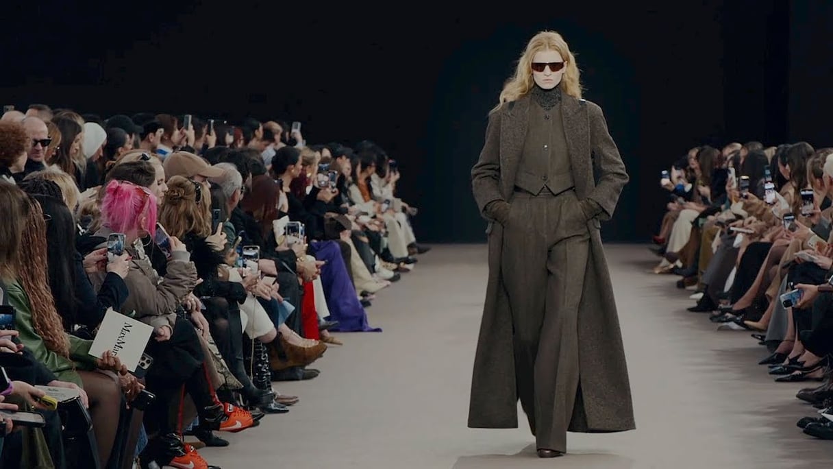 Défilé Max Mara, collection automne-hiver 2025-2026.
