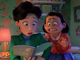 Une image extraite du film d'animation des Studios Disney-Pixar: «Alerte Rouge».