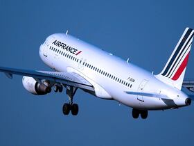 Avion de la compagnie aérienne Air France.