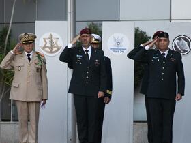 Le Général El Farouk Belkhir s'est entretenu avec le Chef d’Etat-Major Général des Forces de Défense Israéliennes, le 13 septembre 2022.