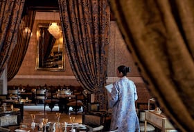 Le restaurant La Grande table marocaine, au Royal Mansour Marrakech.