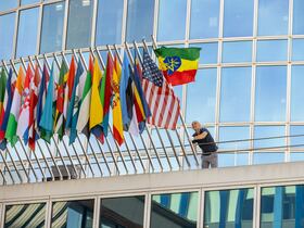 Siège du World Intellectual Property Organization à Genève.