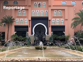 A Marrakech, les hoteliers se préparent pour accueillir à nouveau les touristes venus de l'étranger.