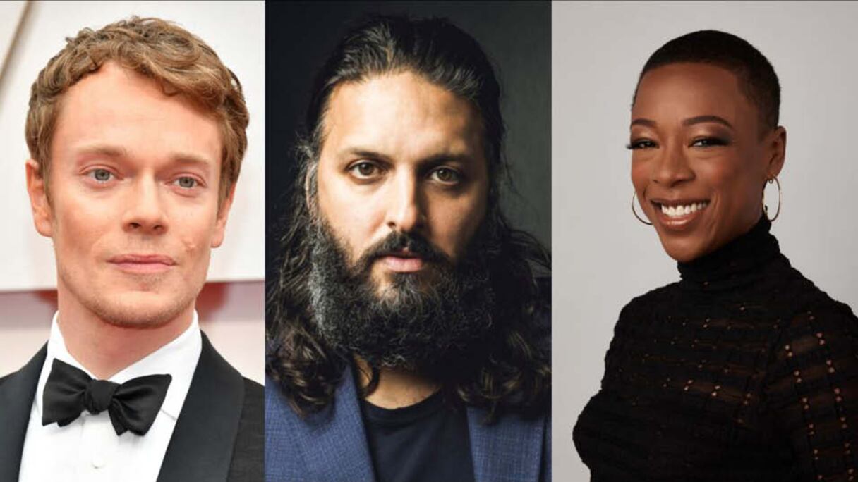 A l'affiche de la série Atomic, de gauche à droite: Alfie Allen, Shazad Latif et Samira Wiley.