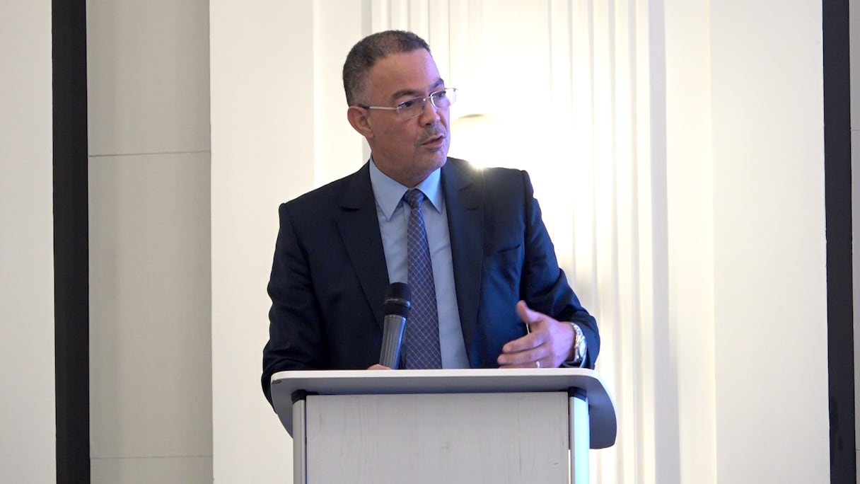 Fouzi Lekjaa, ministre du Budget, à Rabat le 26 septembre 2024 (Y.Mannan/Le360).