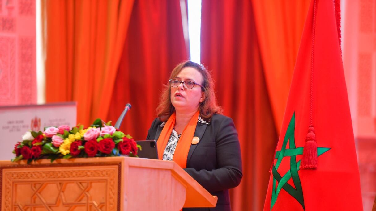 وزيرة التضامن والإدماج الاجتماعي والأسرة، عواطف حيار