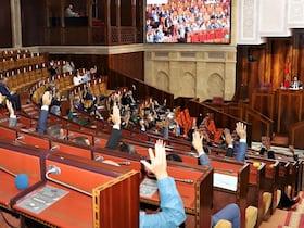 Une séance de vote à la Chambre des représentants.