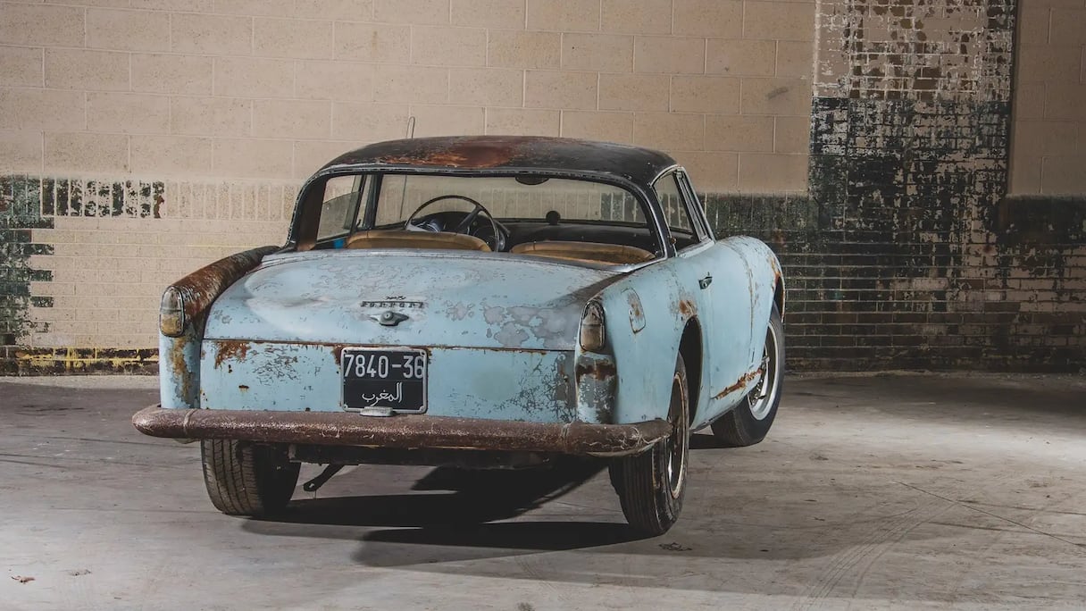 Ferrari GT250 Coupé spéciale de 1956 par Pinin Farina, ayant appartenu au Roi Mohammed V.