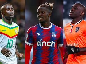Sadio Mané, Wilfried Zaha, Demba Bâ.