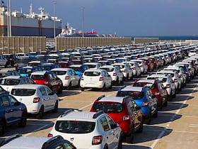Le terminal Renault à Ksar Sghir, près de Tanger, ville côtière du nord-est du Maroc.