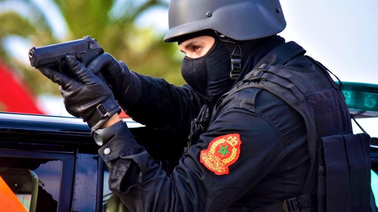 شرطة مغربية