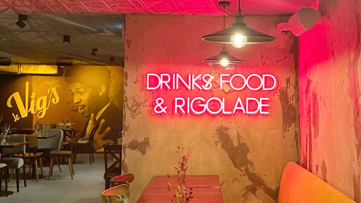 Le Vig's, le nouveau Comedy Club de Gad Elmaleh a ouvert ses portes à Marseille, le 3 février 2025.