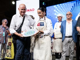 La cheffe marocaine Wijdane Merdad.