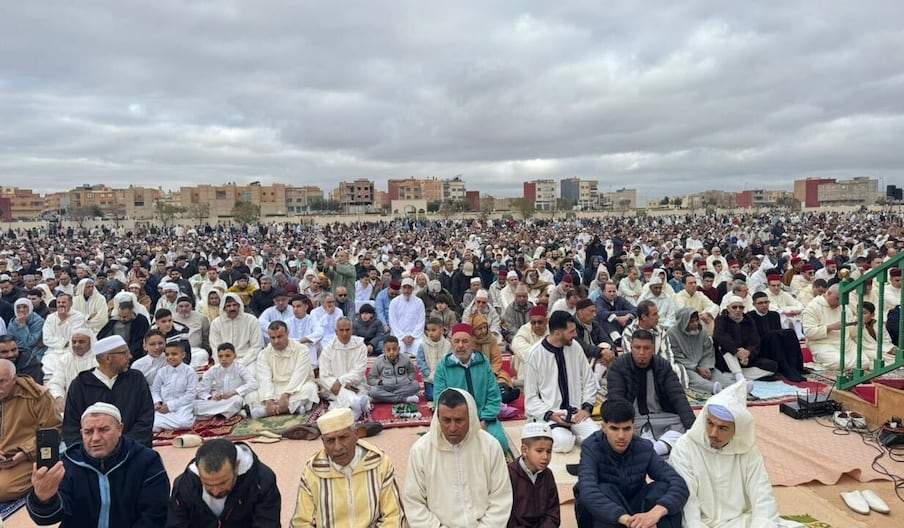 Prière de l'aïd Al-Fitr Oujda
