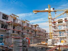 Un chantier en contruction.