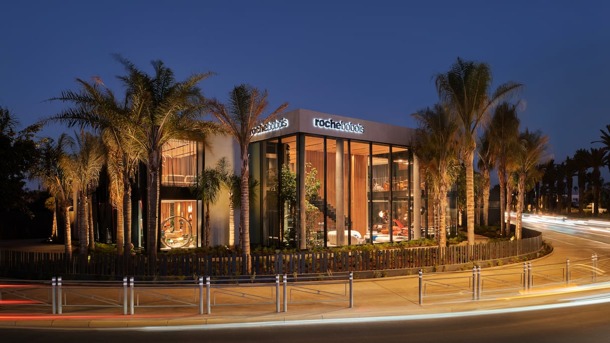 Le nouveau flagship de Roche Bobois à Casablanca.