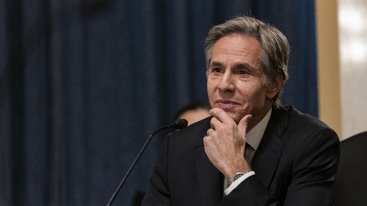 Le secrétaire d'Etat américain Antony Blinken, à Washington, le 19 janvier 2021.