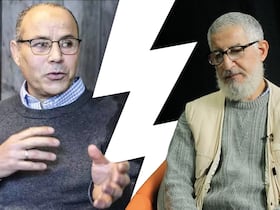 Ali Aarass et Abderrazak Soumah. (M. Bifiss/Le360).