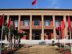 Le Parlement, à Rabat.