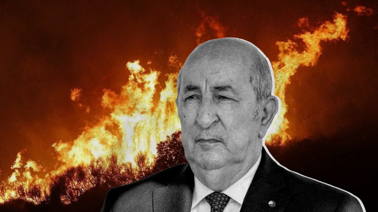 Le président algérien Abdelmadjid Tebboune.