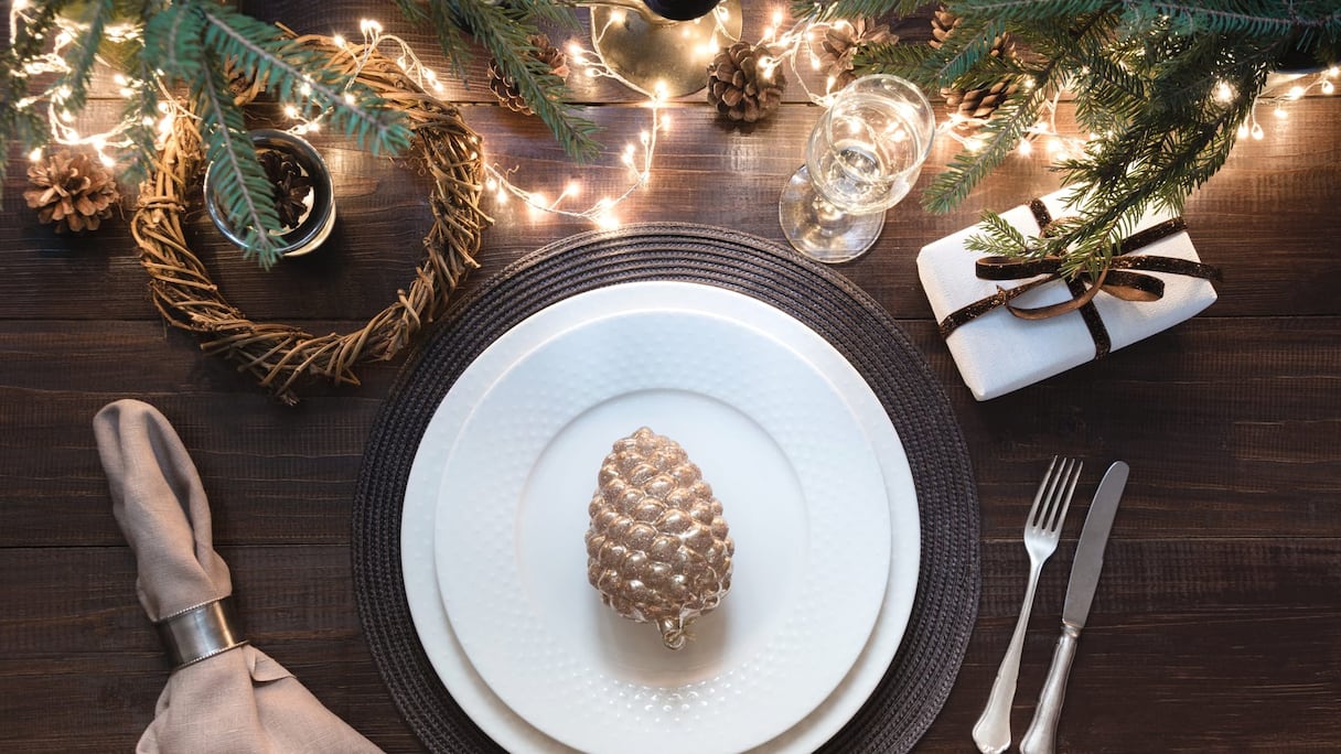 Décoration de table.