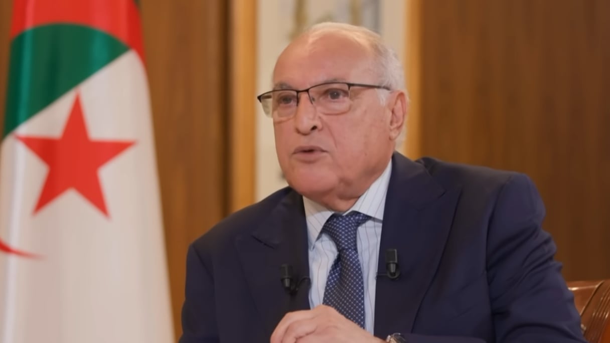 Ahmed Attaf, ministre algérien des Affaires étrangères.
