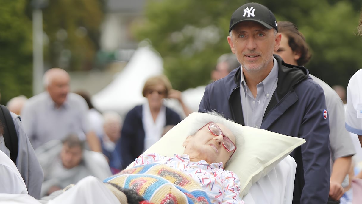 Gad Elmaleh à Lourdes