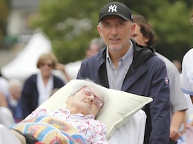 Gad Elmaleh à Lourdes