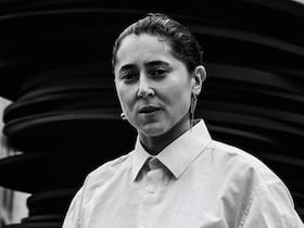 L'artiste marocaine Meriem Bennani.