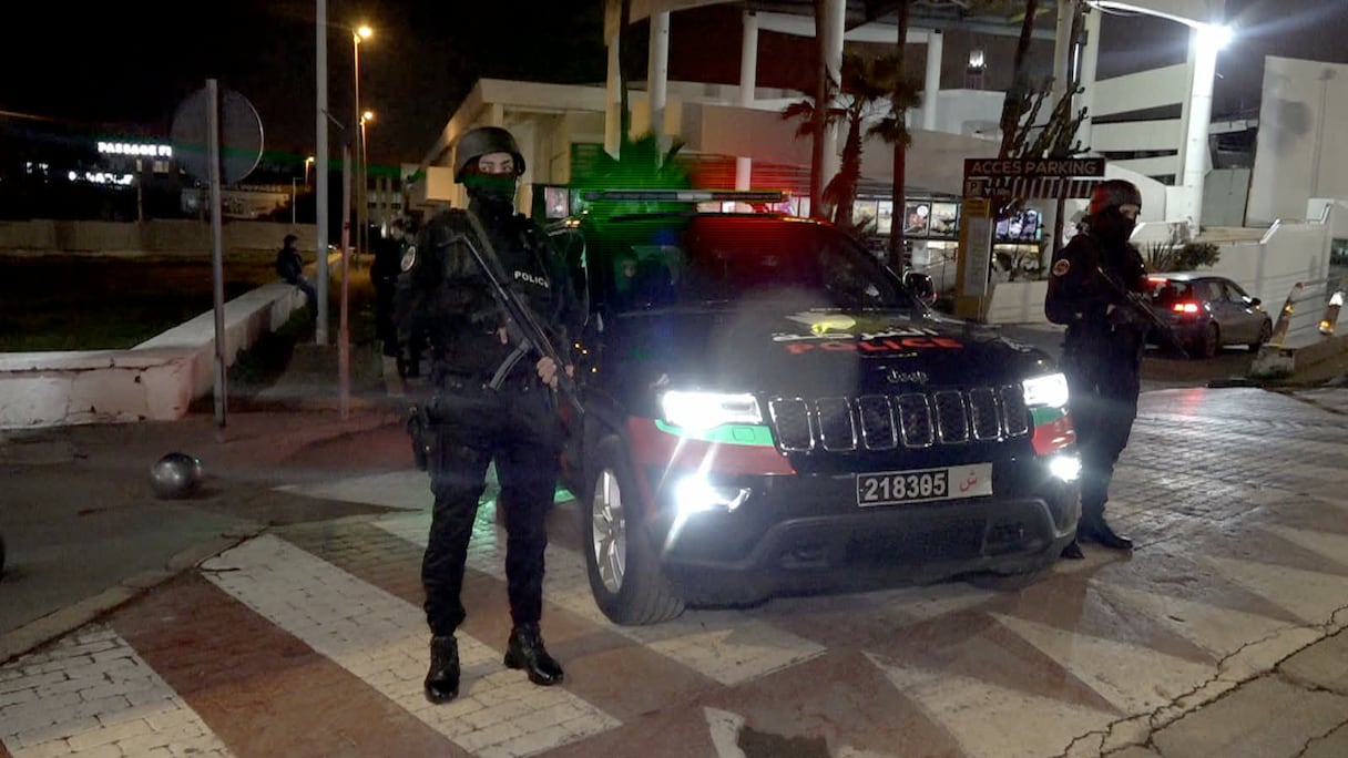 تأمين احتفالات رأس السنة بالدار البيضاء