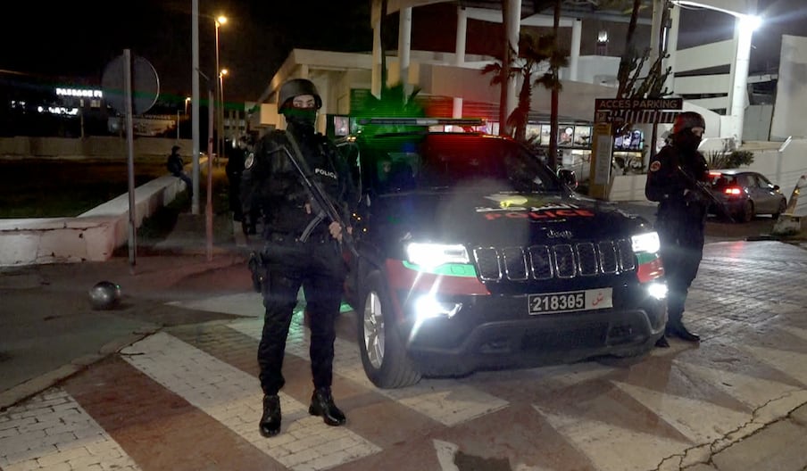 تأمين احتفالات رأس السنة بالدار البيضاء