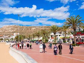 La corniche d'Agadir