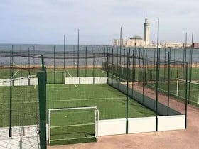 Des terrains de proximité à Casablanca.