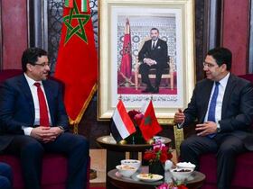 Nasser Bourita a reçu, lundi 3 octobre 2022 à Rabat, Ahmed Awad ben Moubarak, ministre yéménite des Affaires étrangères.