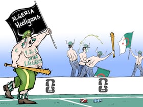 Dessin de Khalid Gueddar.