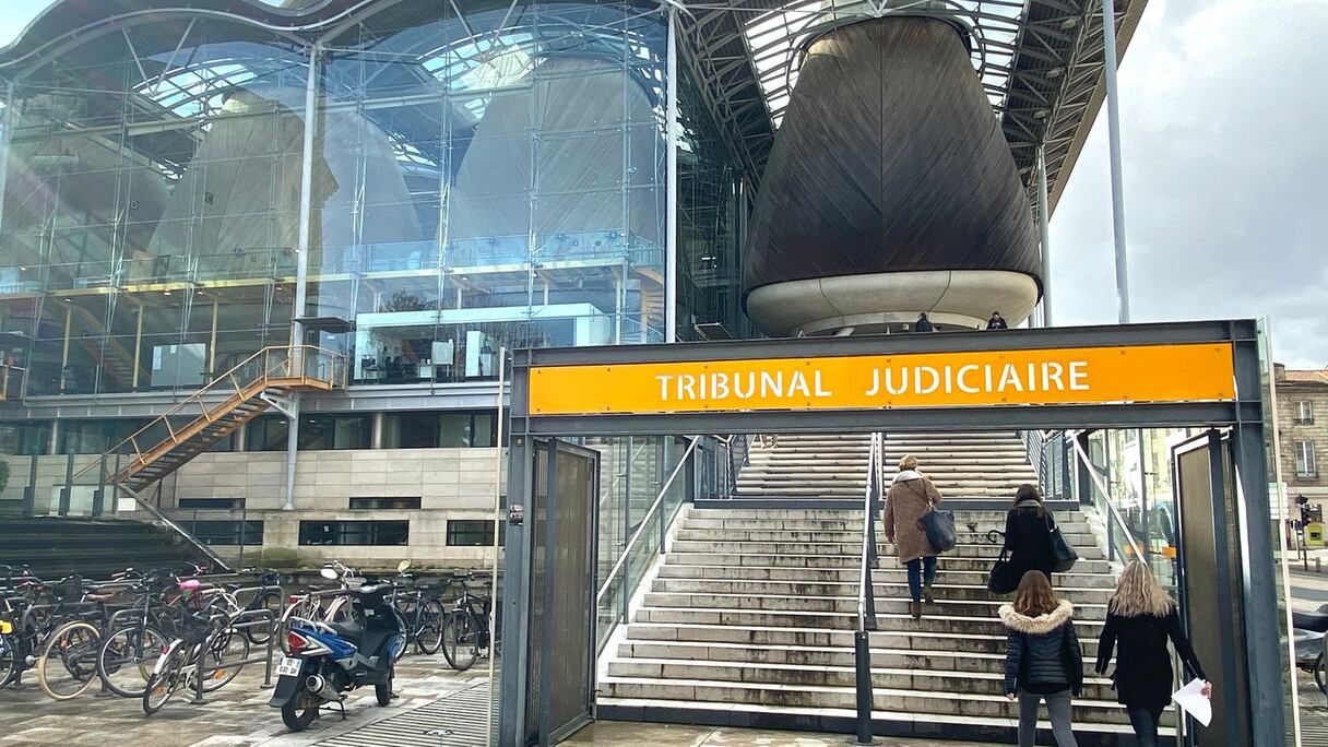 Le tribunal judiciaire de Bordeaux en France.