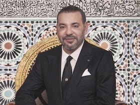 Le Roi Mohammed VI.