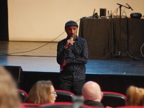 Majid Seddati, directeur artistique du festival International d'art vidéo (FIAV) de Casablanca