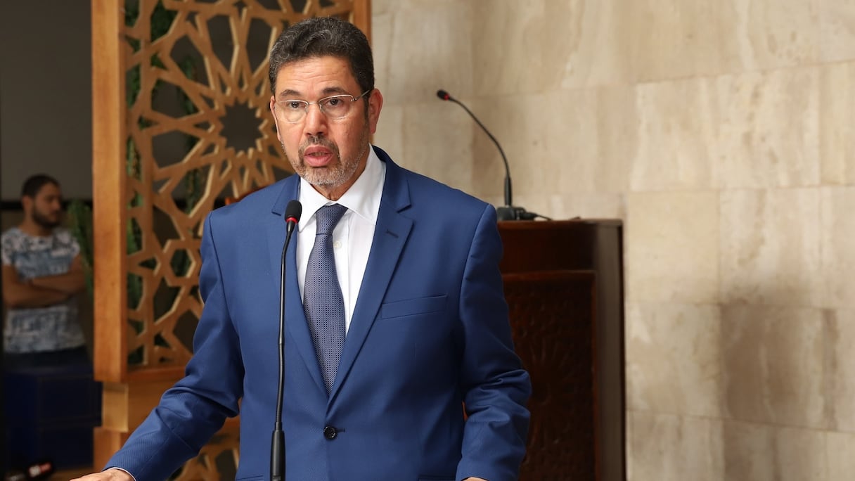 Mohamed Abdennabaoui, Premier président de la Cour de cassation et président délégué du Conseil supérieur du pouvoir judiciaire.