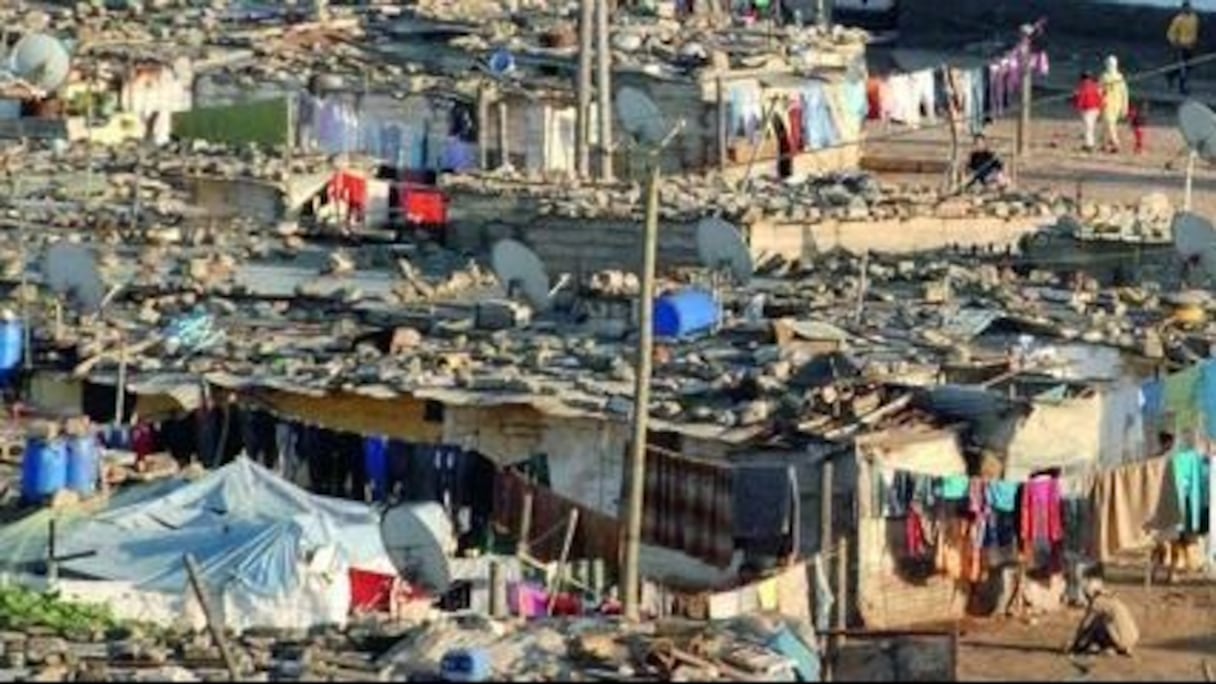 جانب من دور الصفيح في المغرب