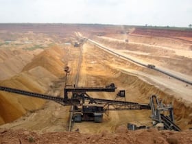 Une unité d'exploitation de phosphates (photo d'illustration).